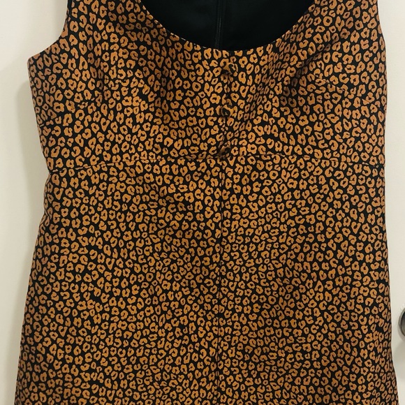 Kate spade ♠️ flora leopard jacquard fabric dress - Picture 4 of 7